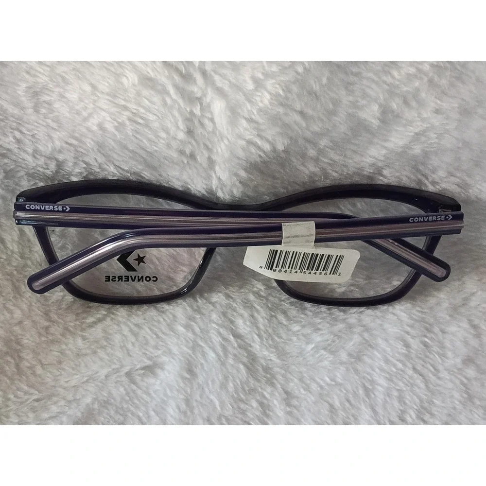 Converse CV5014G 501 Crystal Court Purple Eyeglass Frames 53-16-140 Unisex